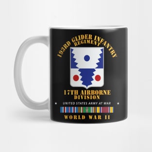 193rd Glider Infantry Regiment - WWII w EUR SVC Mug